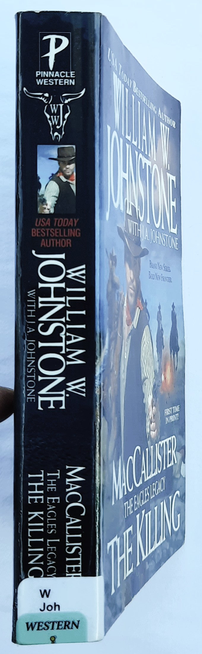 MacCallister: The Killing by William W. Johnstone; J.A. Johnstone (The Eagles Legacy, Very Good, 2012, Pbk, 348 pages, Pinnacle Western)