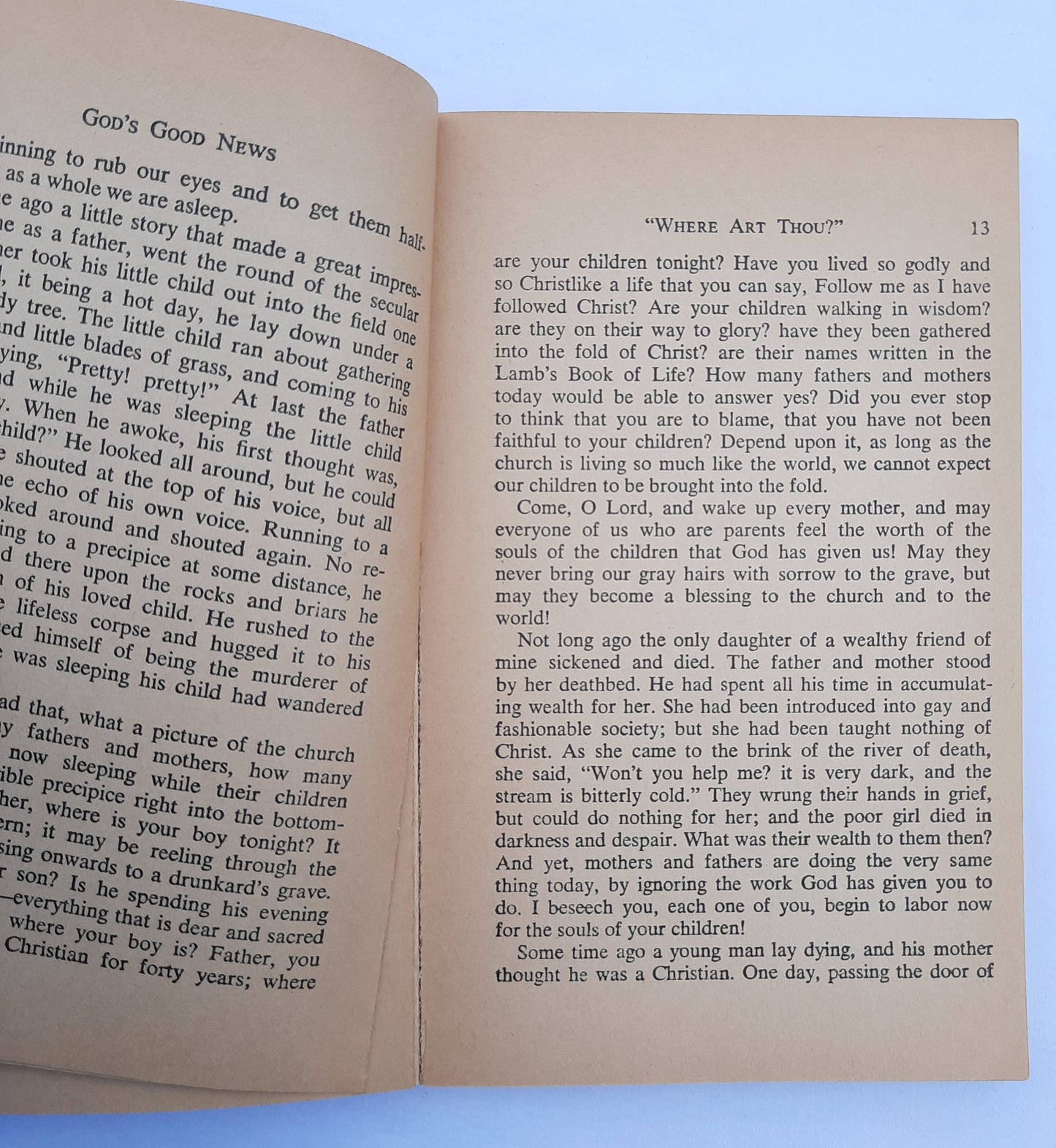 God's Good News by D. L. Moody (Very good, 1960, Pbk, 126 pages, Moody Press)