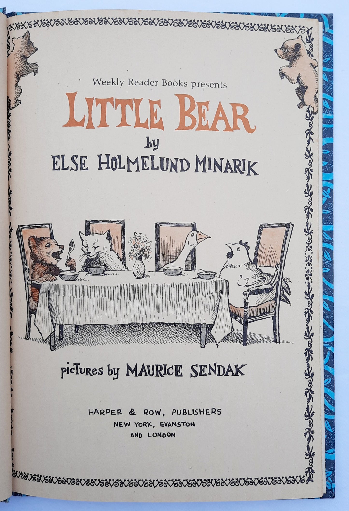 Little Bear by Else Minarik; Maurice Sendak (Good, 1957, HC, 63 pages, Weekly Reader Book, I Can Read)