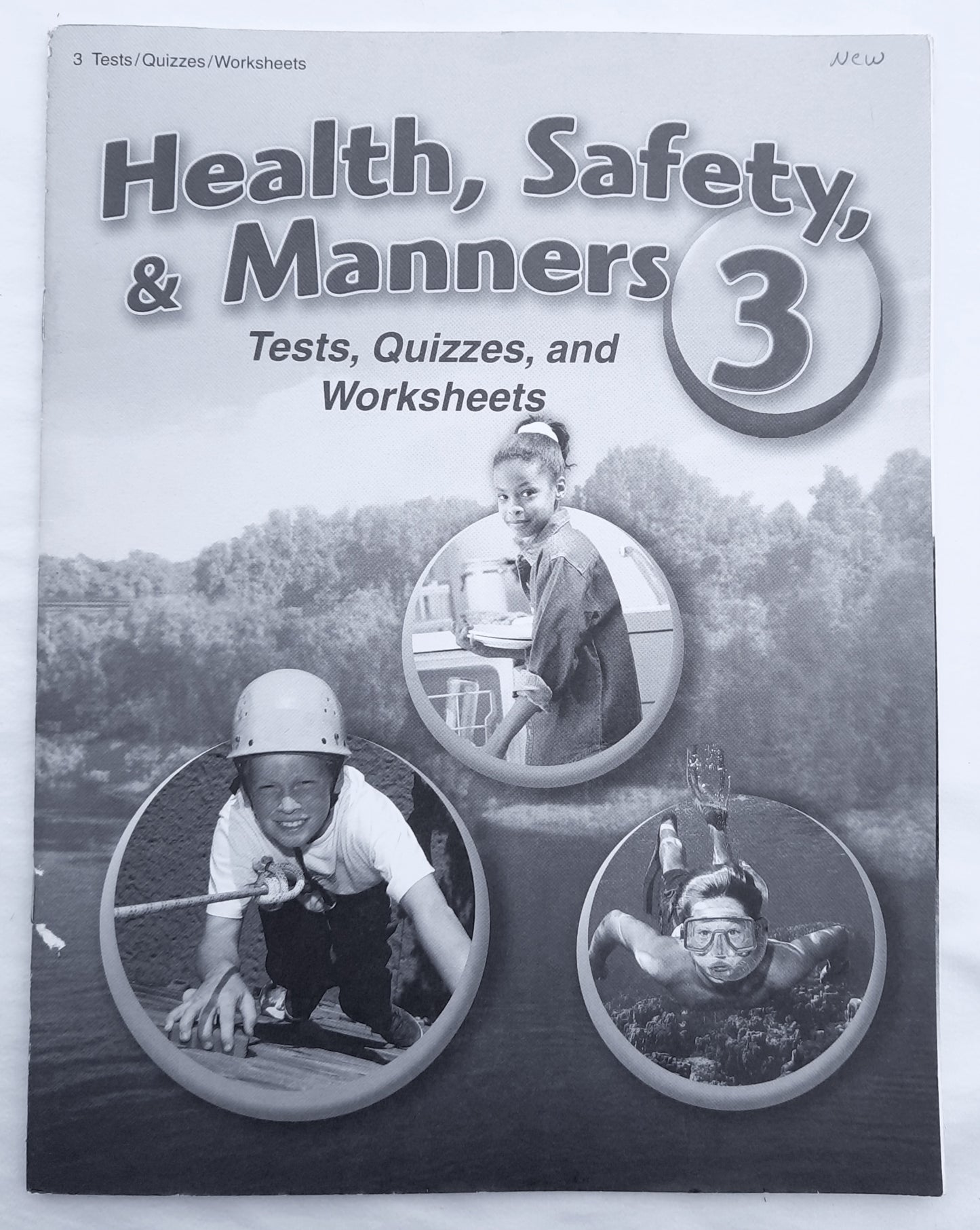 Abeka Health Safety & Manners Third Edition Grade 3 Tests, Quizzes, and Worksheets (Like New, 2006, Pbk, 43 pages, A Beka Book)