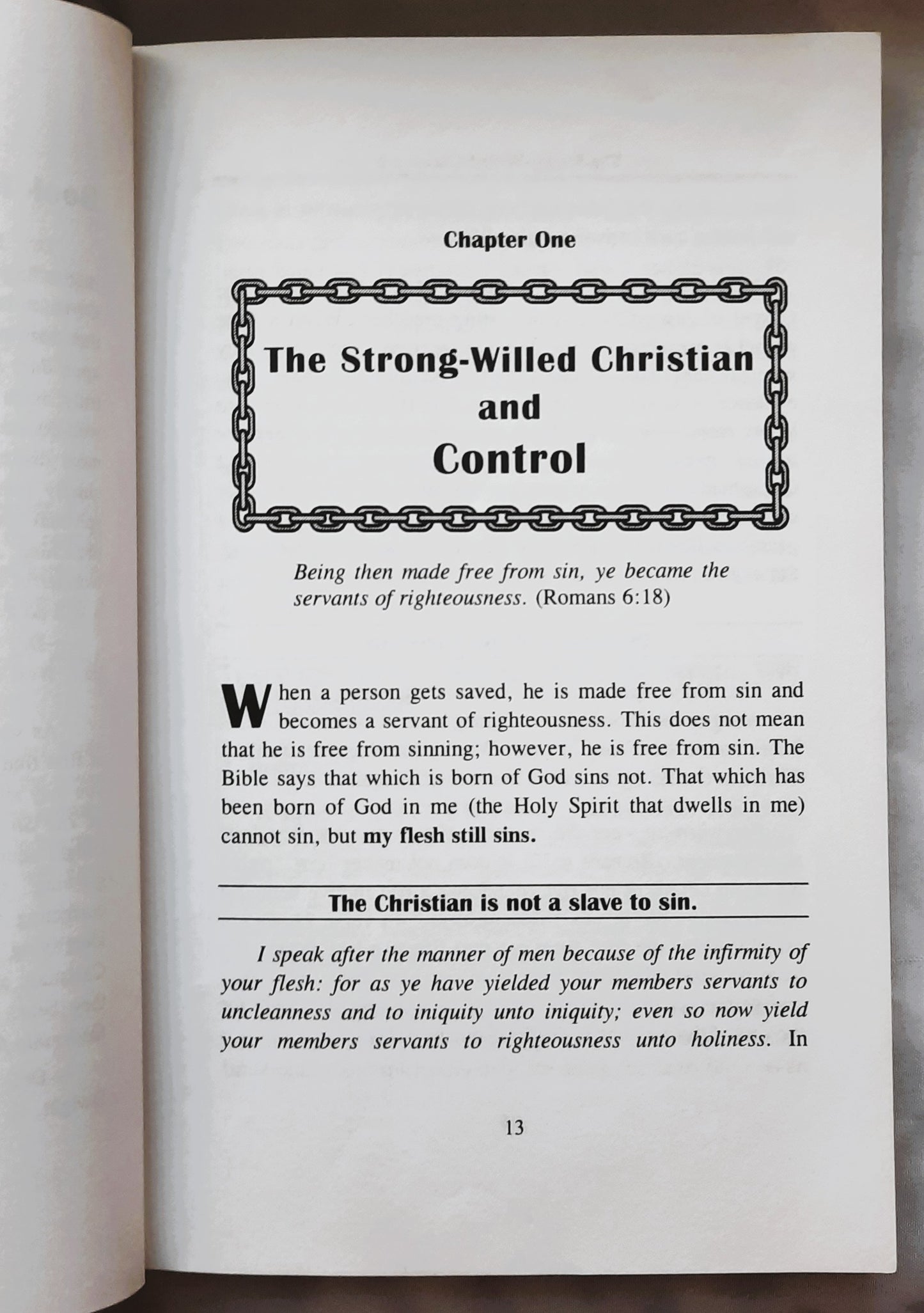 The Strong Willed Christian by Dr. Keith A. Gomez (Good, 1997, Pbk, 223 pages, Gomez Publications)