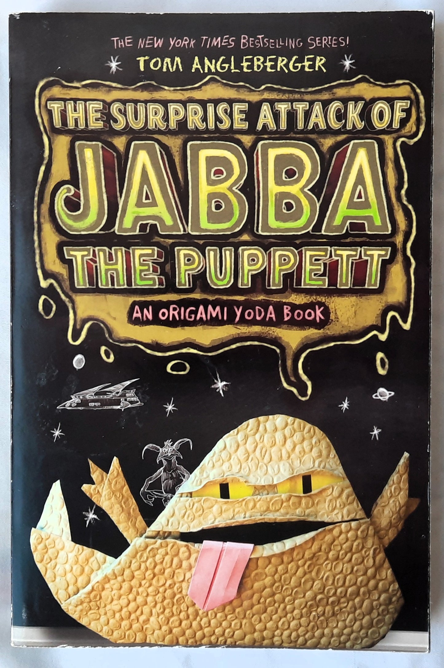 The Surprise Attack of Jabba the Puppett by Tom Angleberger (Very good, 2013, Pbk, 218 pages, Amulet Books)