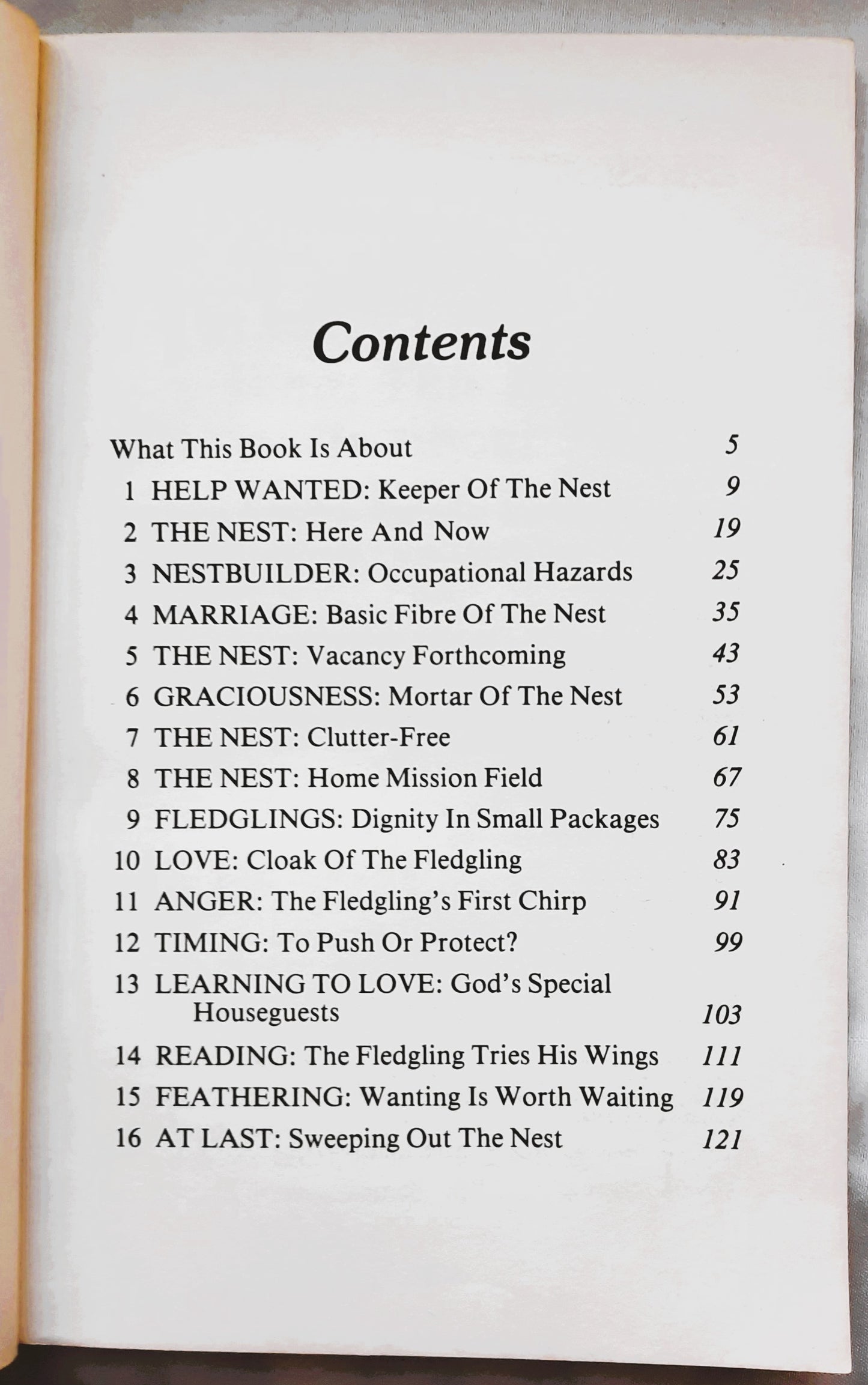 Occupation: Nest Builder by Judy Hammersmark (Good, 1980, Pbk, 127 pages, Accent Books)