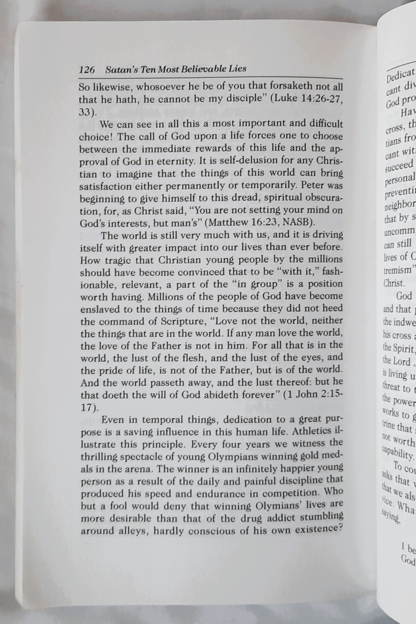 Satan's Ten Most Believable Lies by Dave Breese (Good, 1974, Pbk, 144 pages, Moody Press)