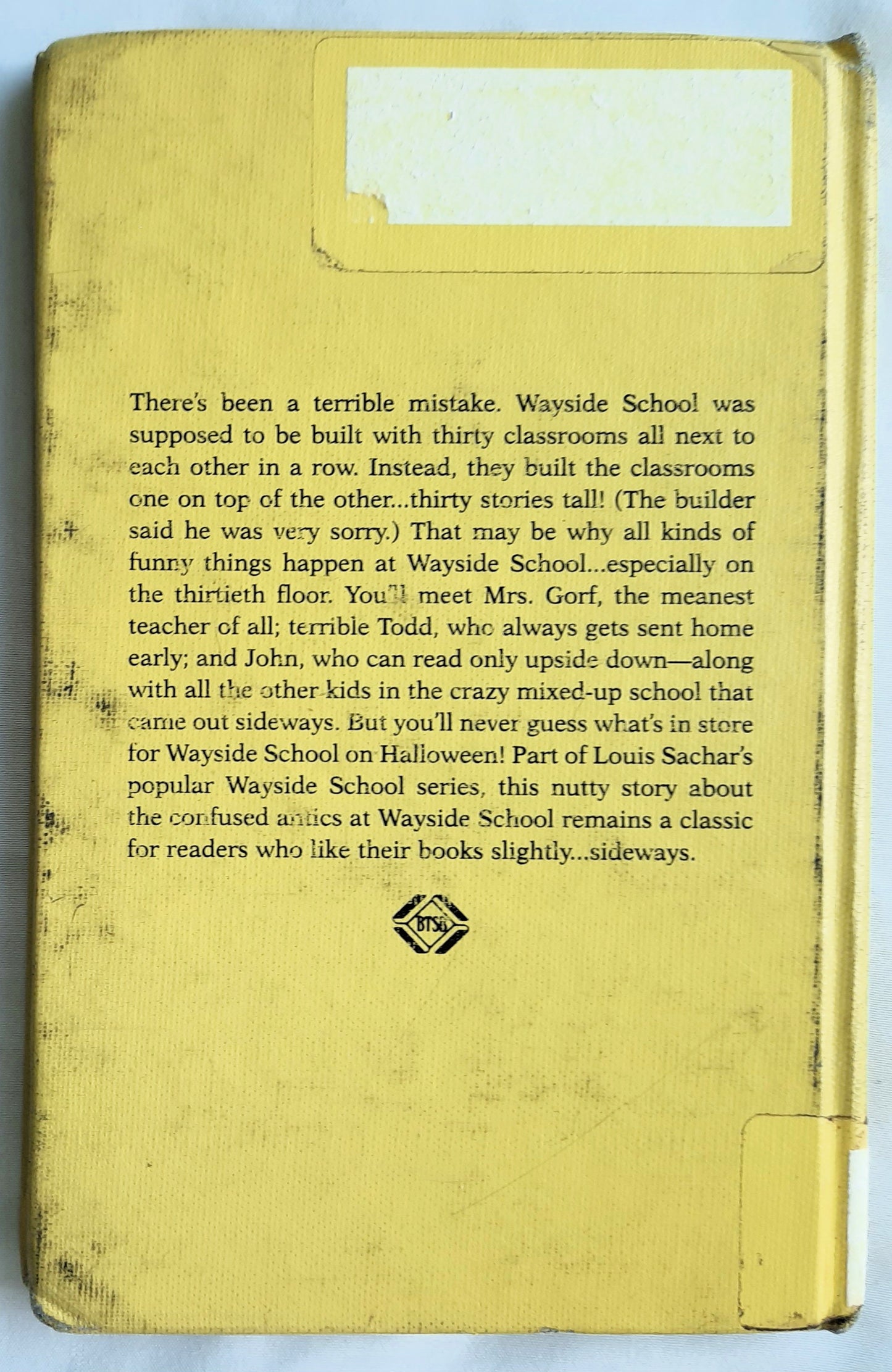 Sideways Stories from Wayside School #1 by Louis Sachar (Good, 1985, HC, 124 pages, Morrow Junior)