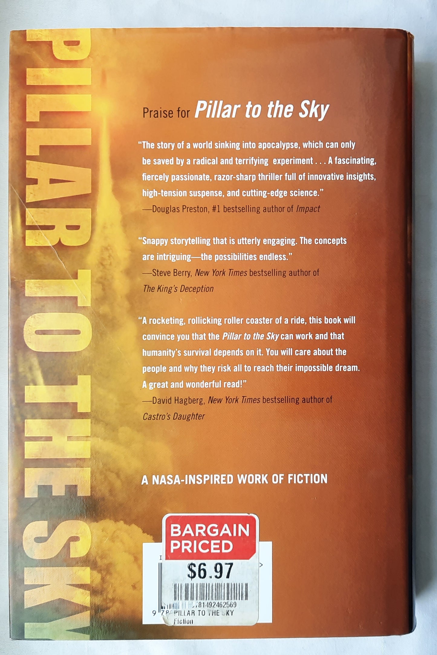 Pillar to the Sky by Wialliam R. Forstchen (Very good, 2014, HC, 396 pages, Tom Doherty Associates)