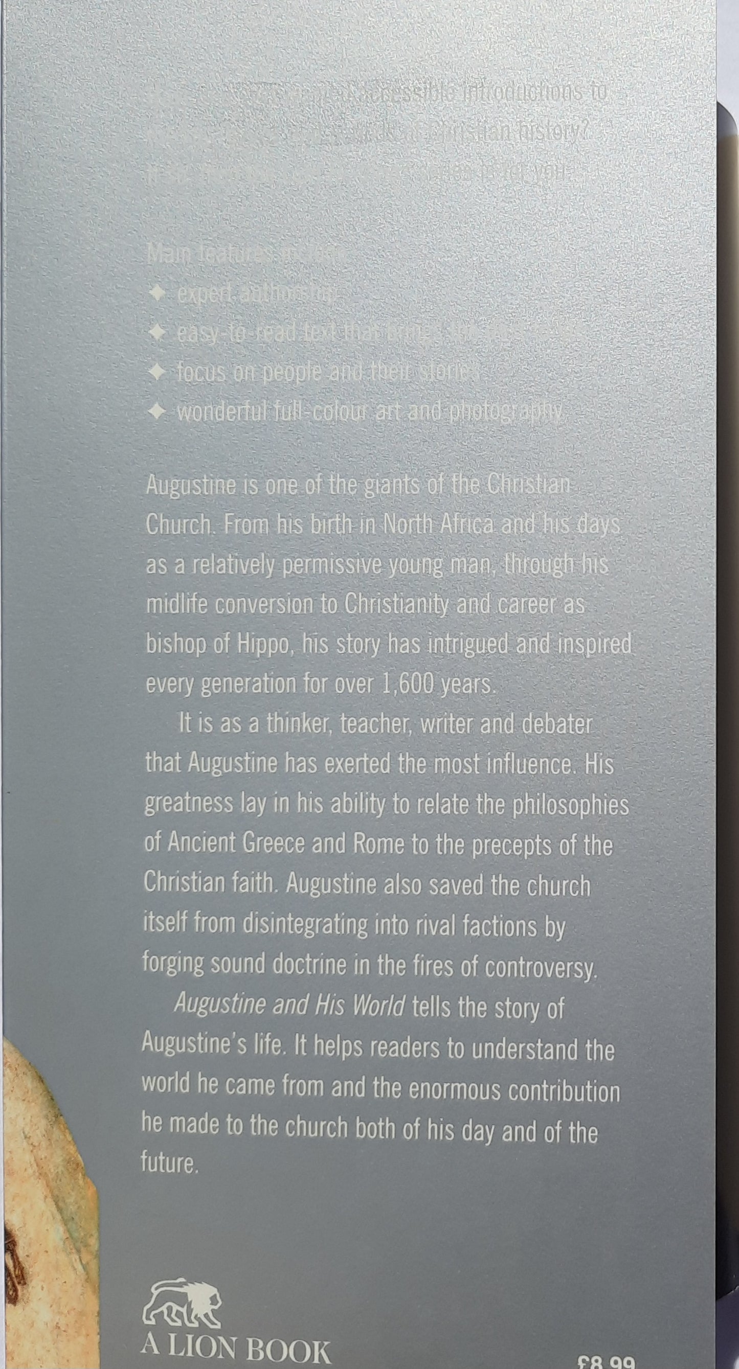Augustine and His World by Andrew Knowles; Pachomios Penkett (New, 2004, Pbk, 191 pages, Lion Books)