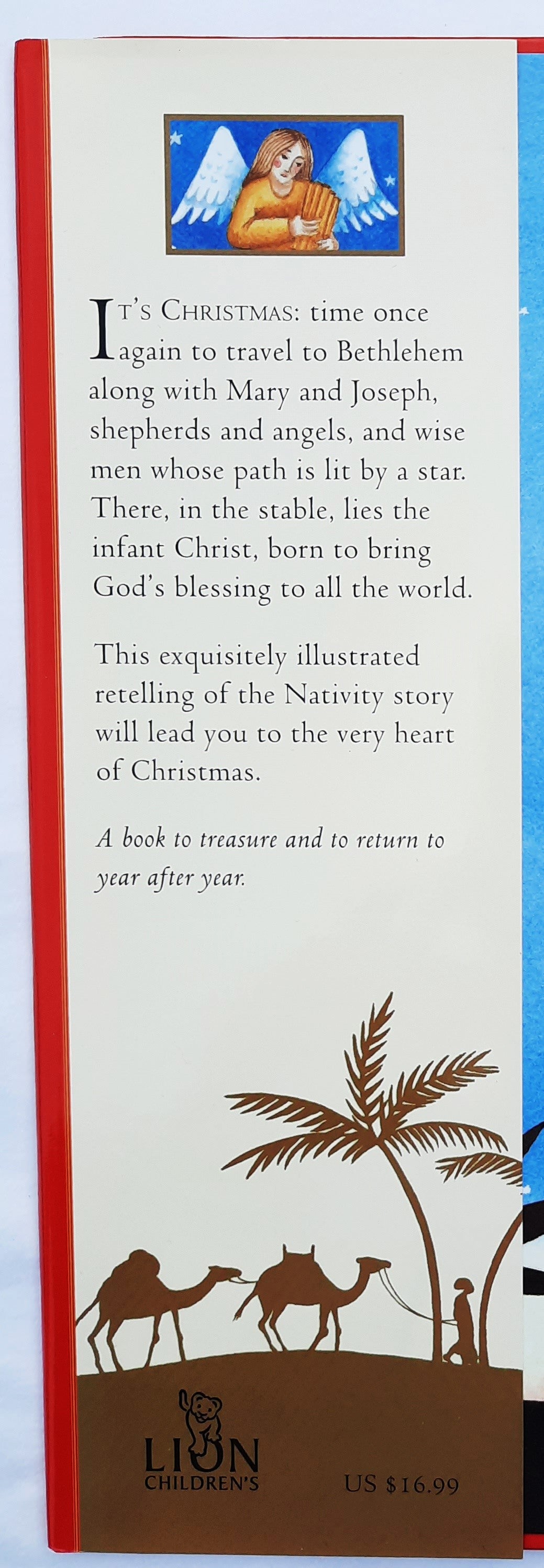 The Story of the Nativity by Elena Pasquali (Like new, 2015, HC, 32 pages, Lion Childrens)