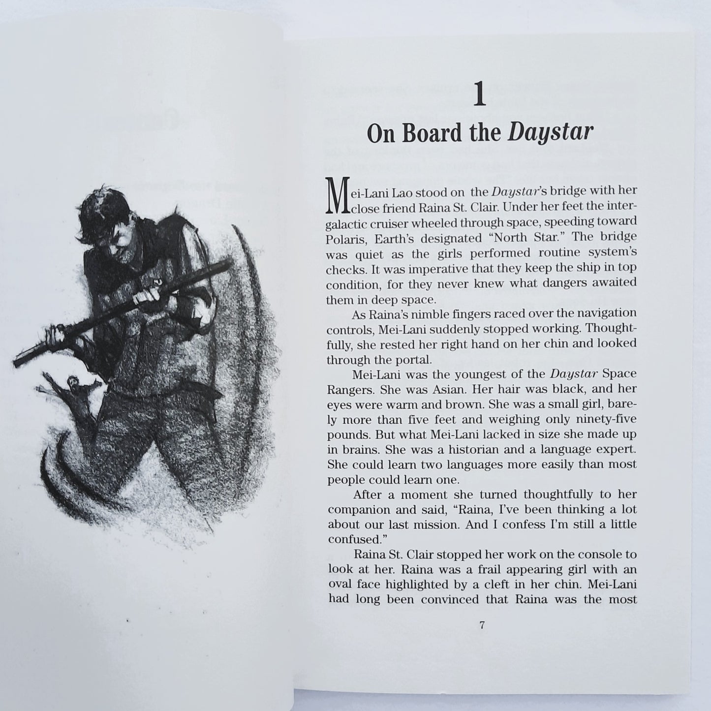 The White Dragon of Sharnu by Gilbert Morris; Dan Meeks (Daystar Voyages #9, New, 2000, Pbk, 131 pages, Moody Pub.)