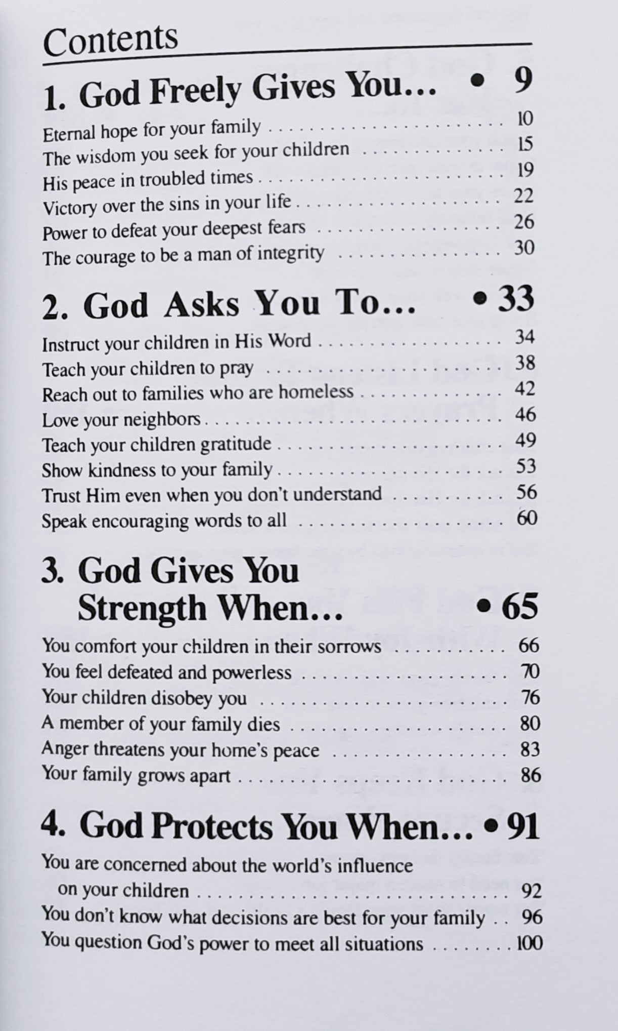 God's Promises for Fathers by J. Countryman (Very good, 1999, Pbk, 288 pages, Thomas Nelson)
