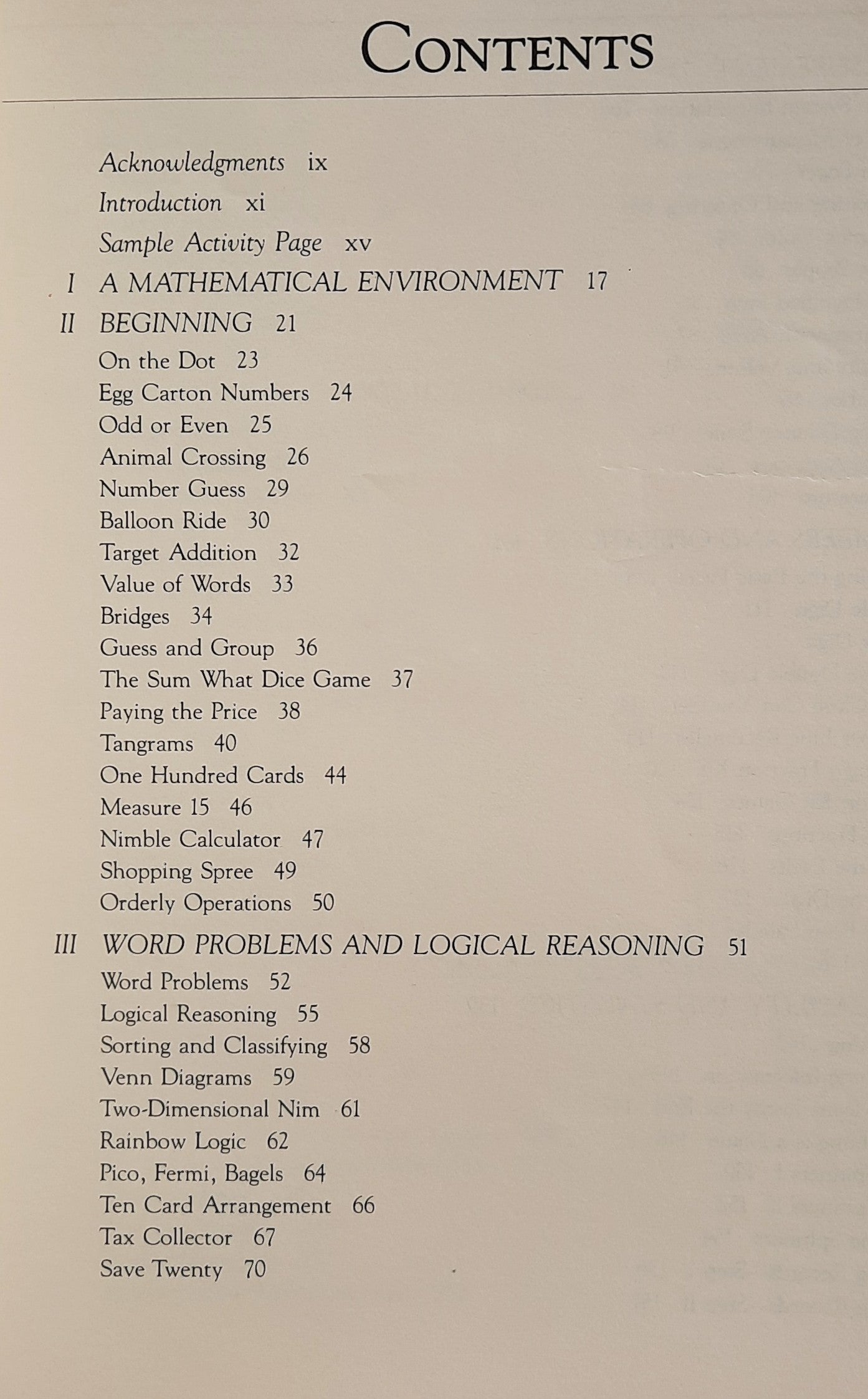 Family Math by Jean Stenmark; Marilyn Hill (Good, 1986, Pbk, 319 pages, Regents University of California)