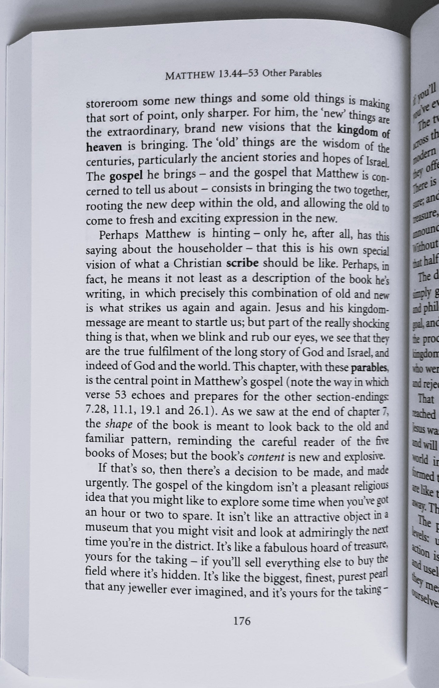 Matthew For Everyone Part 1: Chapters 1-15 by N. T. Wright (New, Pbk, 223 pages, Westminster John Knox Press)