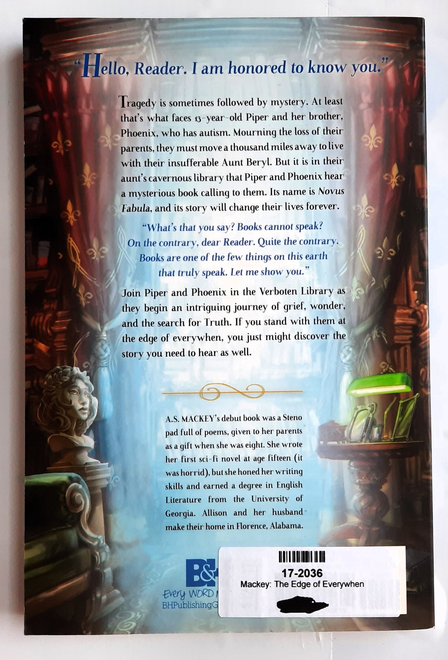 The Edge of Everywhen by A.S. Mackey (New, 2020, Pbk, 240 pages, B&H Kids)