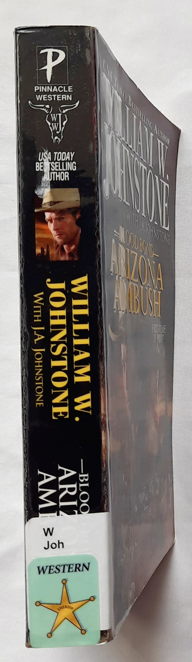 Blood Bond #14: Arizona Ambush by William W. Johnstone (Very good, 2011, Pbk, 346 pages, Pinnacle Western)