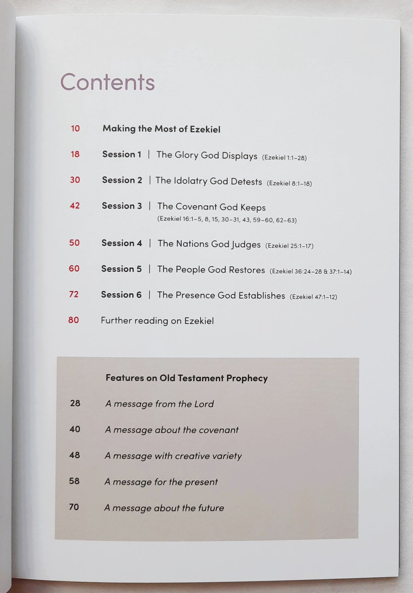 Ezekiel: Living in the Light of God's Presence by Antony Billington (New, 2020, Pbk, 80 pages, IVP UK)