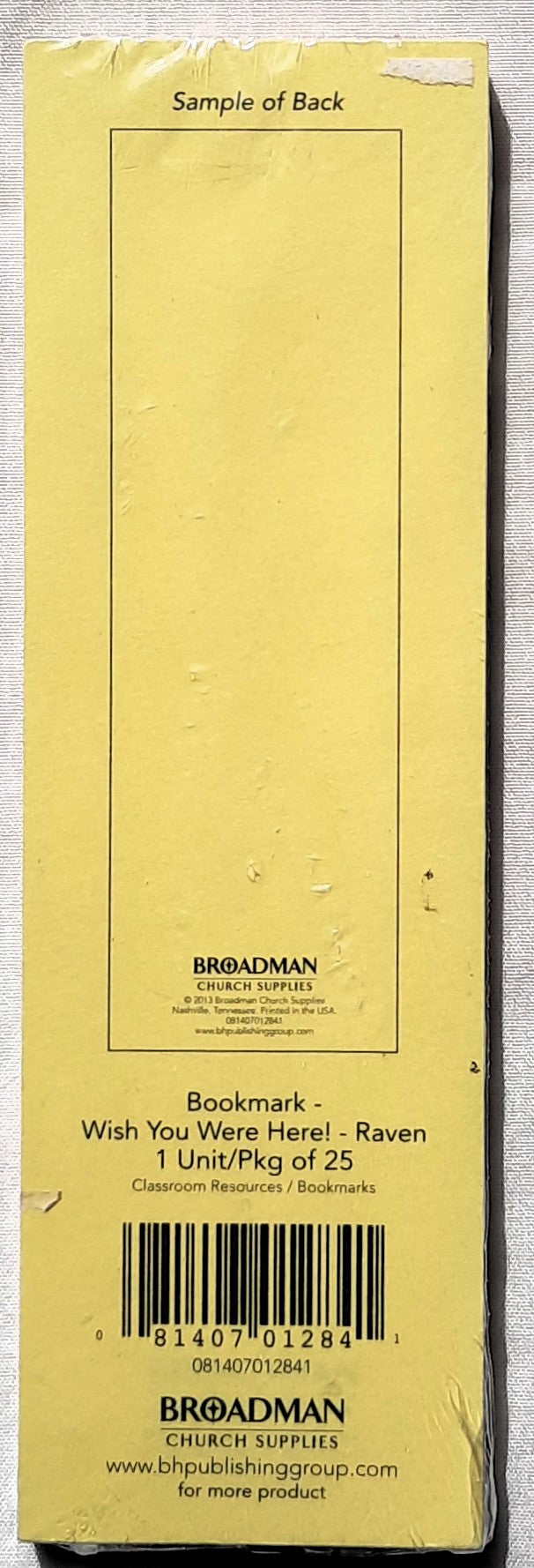 Wish You Were Here Bookmark 25-Pack by Broadman Church Supply (New)