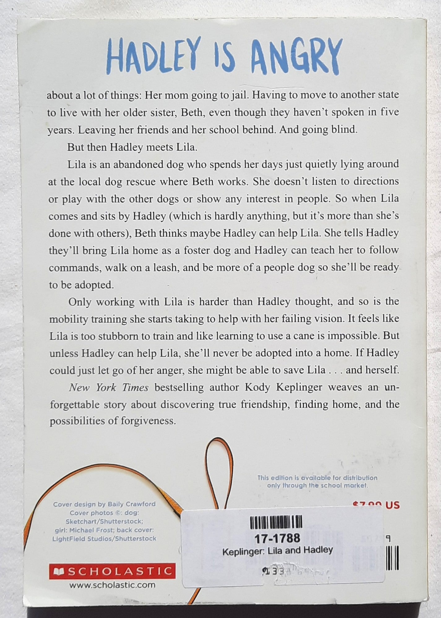 Lila and Hadley by Kody Keplinger (Good, 2019, Pbk, 256 pages, Scholastic)