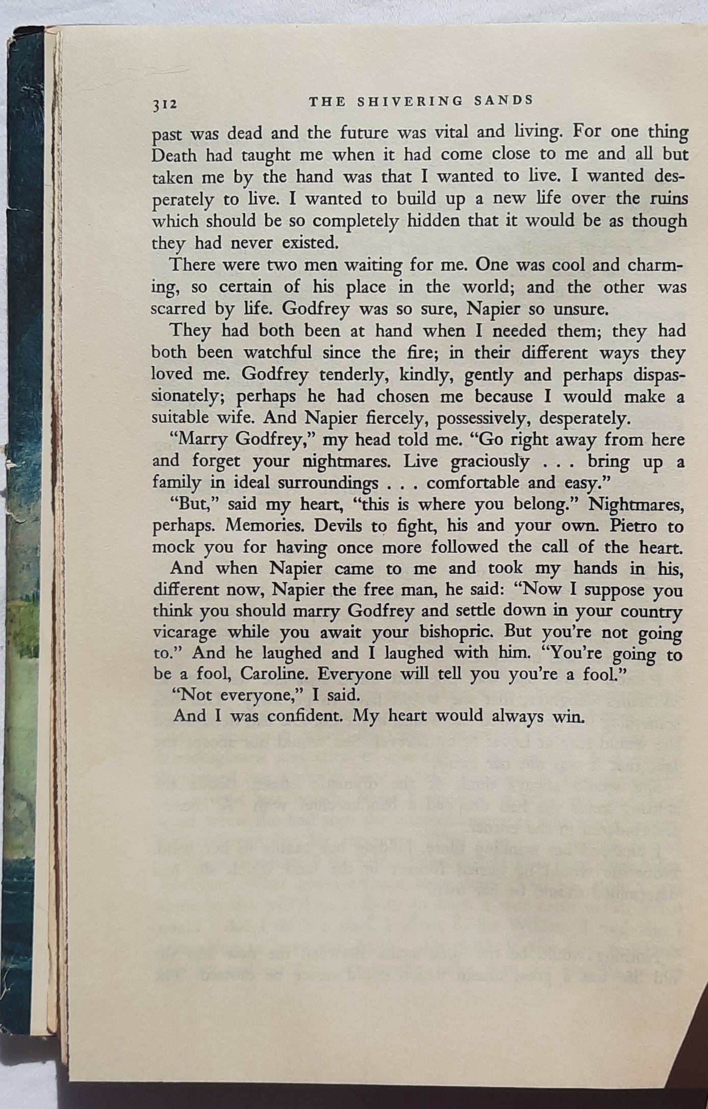 The Shivering Sands by Victoria Holt (Acceptable, 1969, HC, 312 pages, Doubleday & Co.)