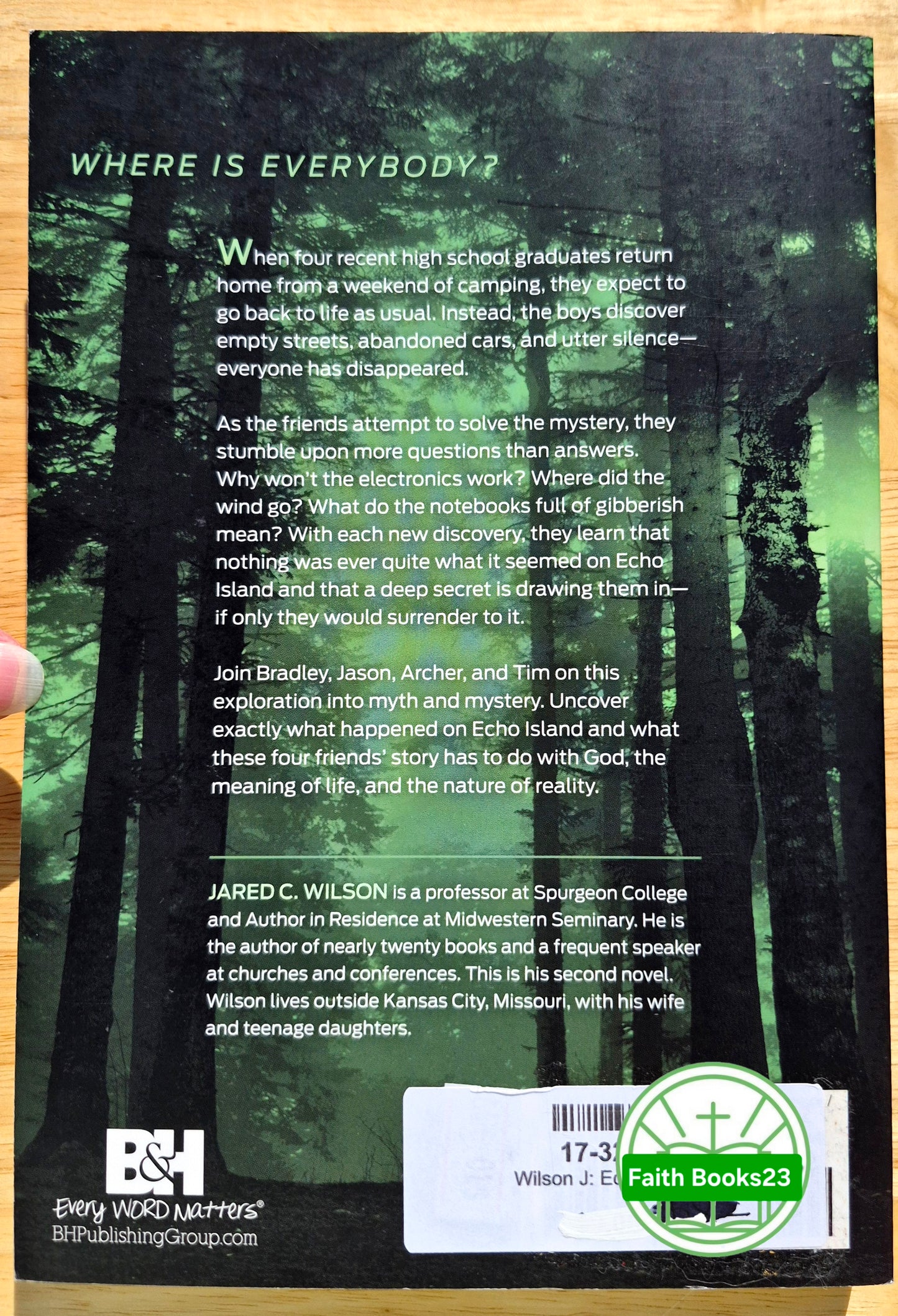 Echo Island von Jared C. Wilson (Neu, 2020, Pbk, 272 Seiten, B&H Kids)