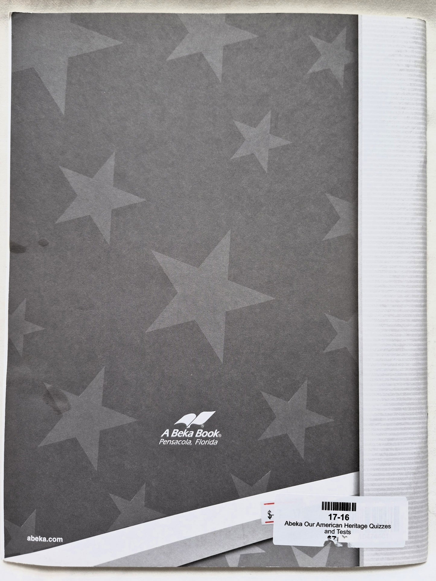 Abeka Our American Heritage Grade 3 Quizzes and Tests 4. Auflage (Wie neu, 2006, Pbk, 65 Seiten)
