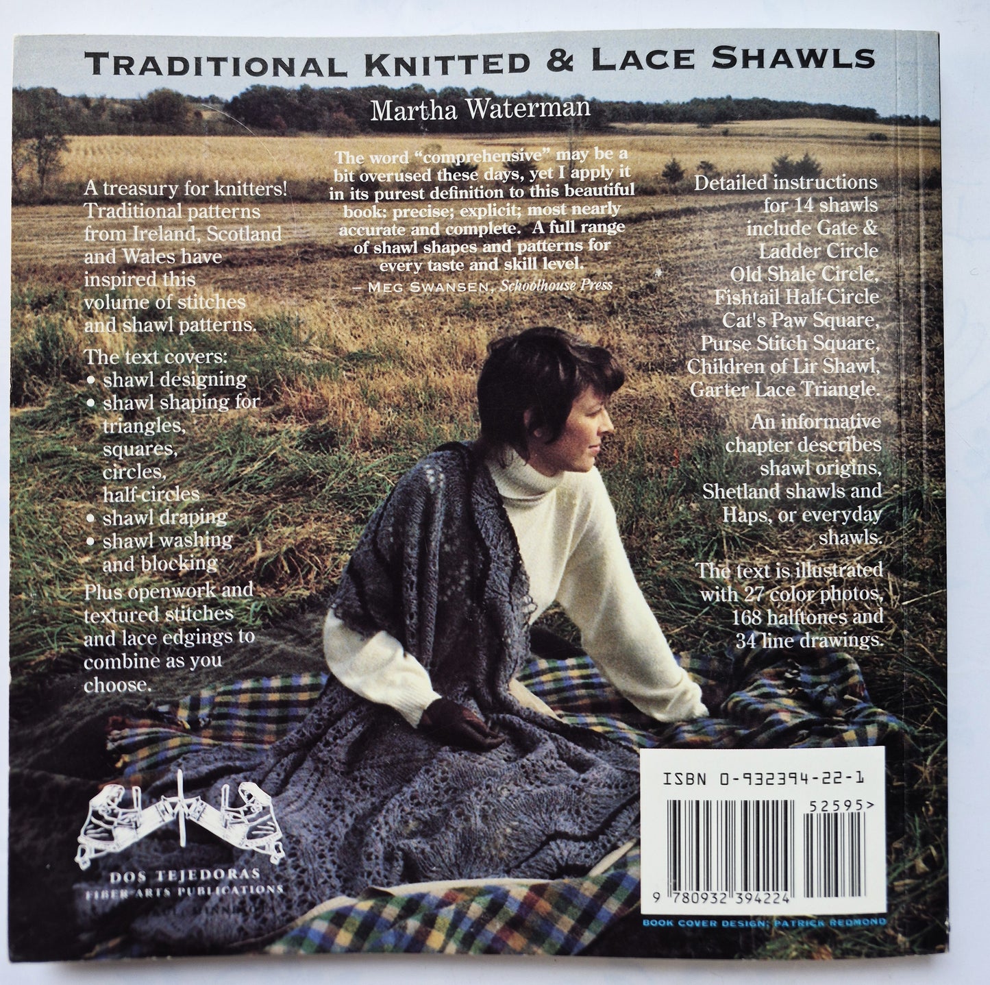 Traditional Knitted & Lace Shawls by Martha Waterman (Sehr gut, 1993, Taschenbuch, 168 Seiten, Dos Tejedoras)