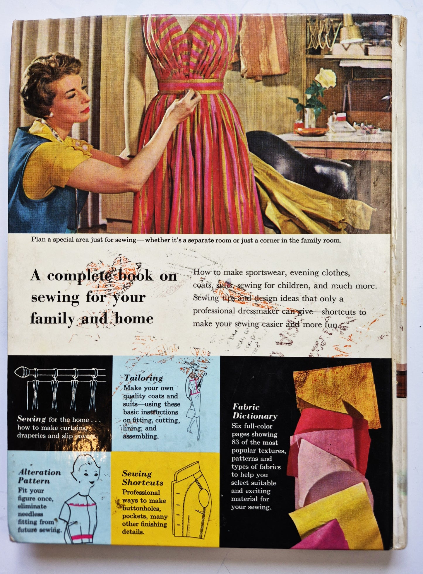 Better Homes & Gardens Sewing Book: Sewing How-To for Home and Family (Very good, 1961, HC, 320 pgs, Meredith)