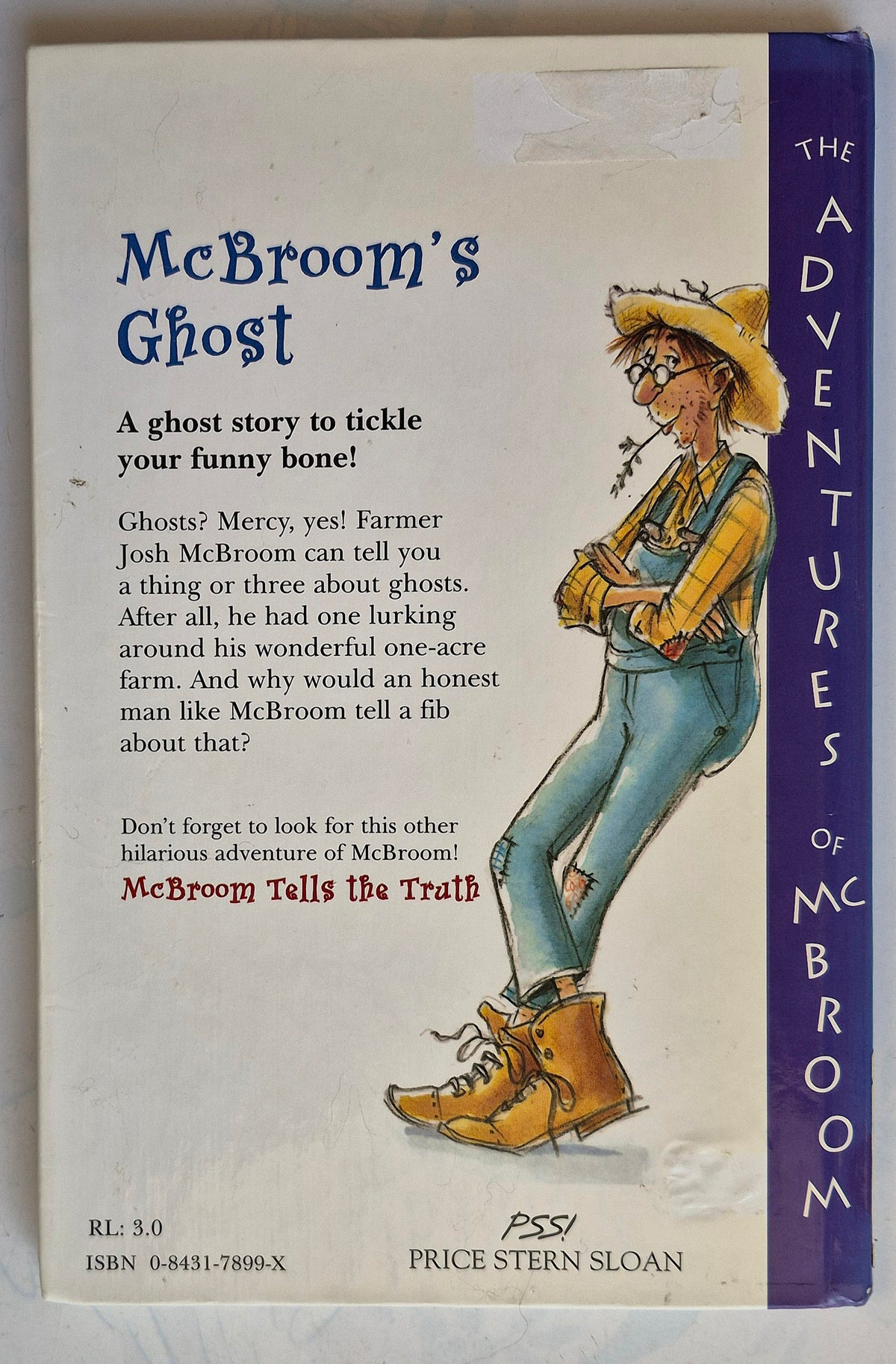 McBroom's Ghost by Sid Fleischman (Good, 1998, HC, 62 pgs, Price Stern Sloan)