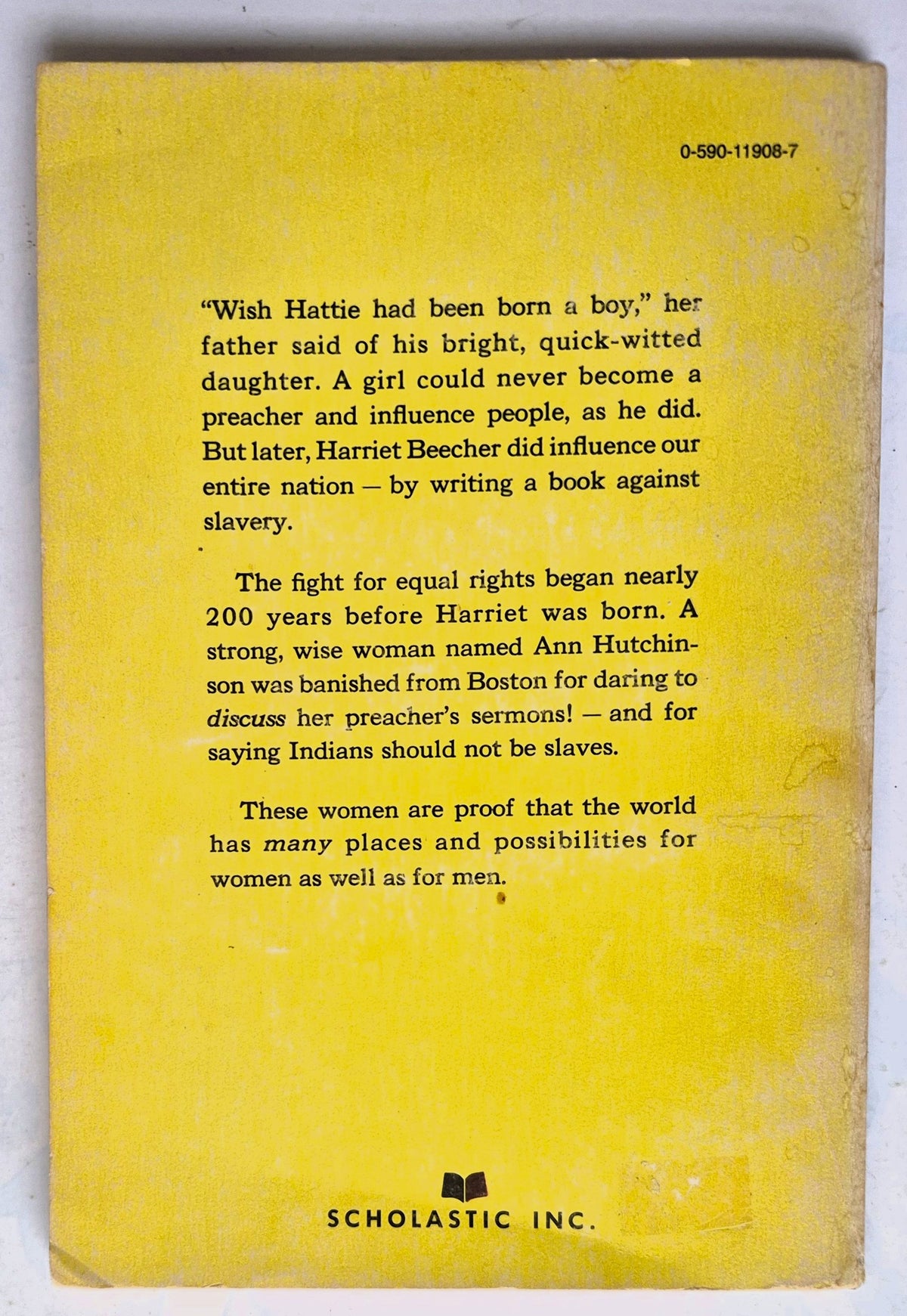 They Led the Way: 14 American Women by Johanna Johnston (Good, 1973, Pbk, 126 pgs, Scholastic)