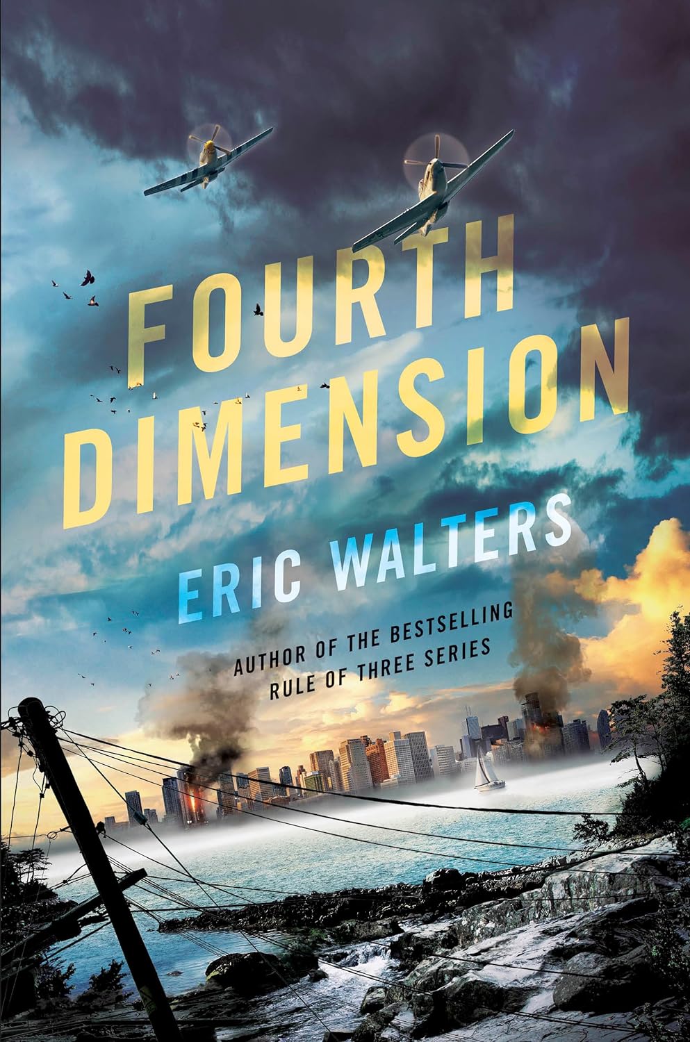 Fourth Dimension #4 by Eric Walters (Very good, 2020, Pbk, 384 pgs, Penguin Teen)
