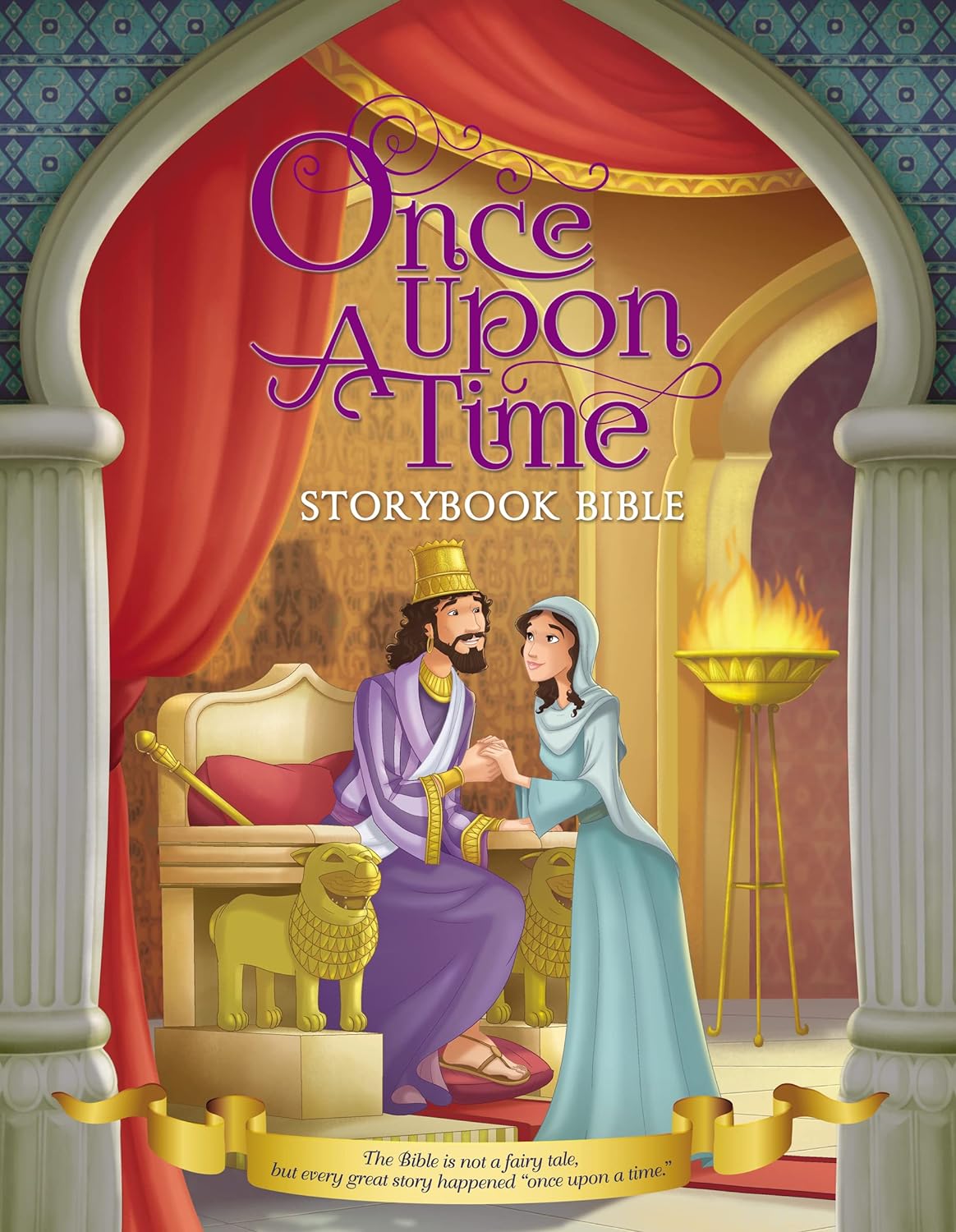 Once Upon a Time Storybook Bible by Zonderkidz (New, 2017, HC, 144 pages)
