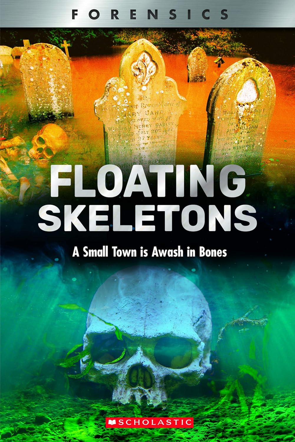 Forensics: Floating Skeletons by Danielle Denega (New, 2021, PBK, 48 pages, Scholastic)