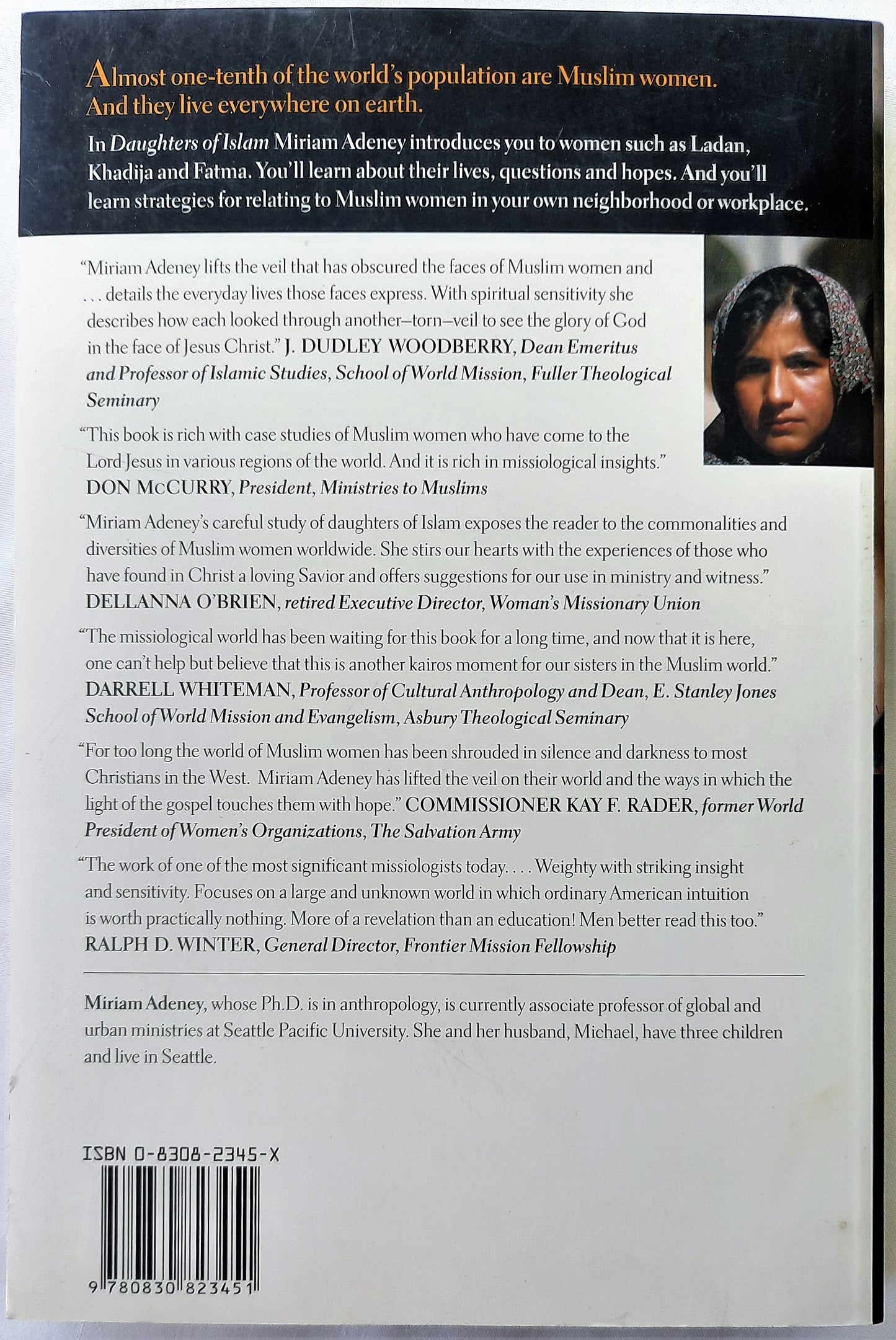 Daughters of Islam: Building Bridges with Muslim Women by Miriam Adeney (New, 2002, Pbk, 224 pages, IVP)