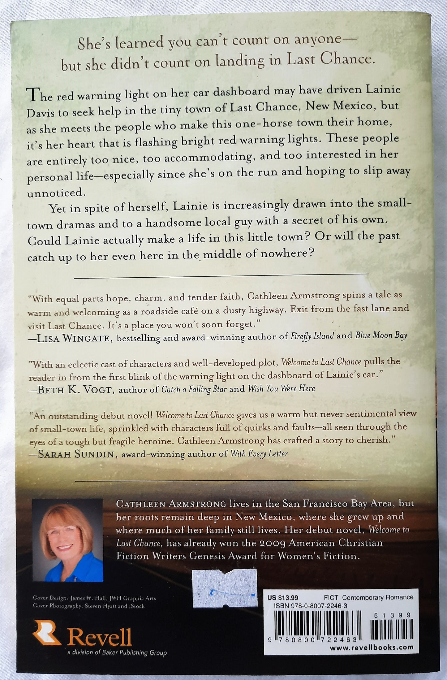 Welcome to Last Chance #1 by Cathleen Armstrong (A Place to Call Home, New, 2013, Pbk, 288 pages, Revell)