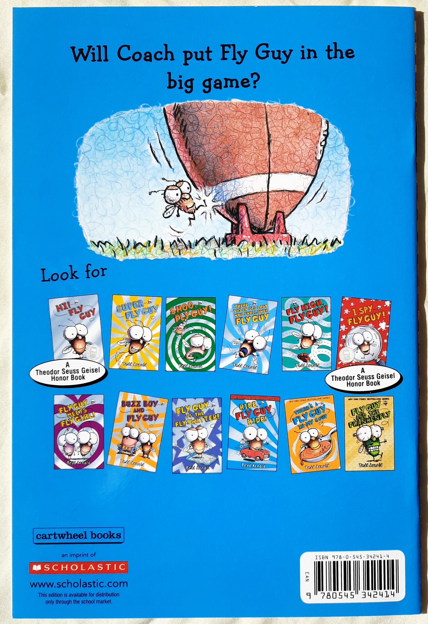 Hooray for Fly Guy by Tedd Arnold (New, 2014, Pbk, 30 pages, Scholastic)