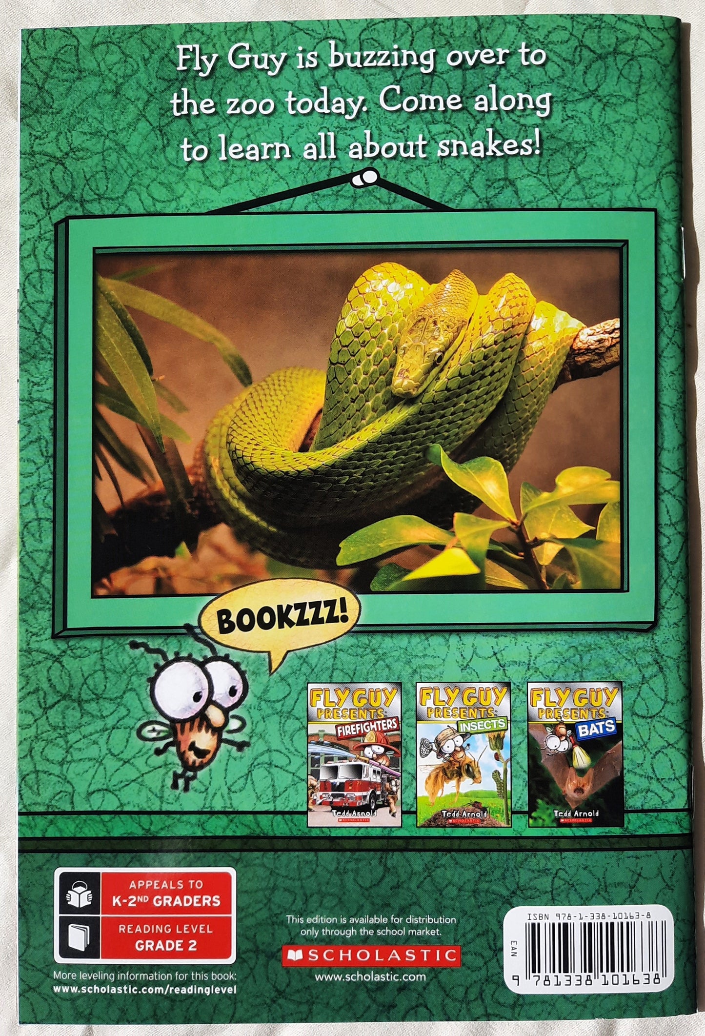 Fly Guy Presents: Snakes by Tedd Arnold (NEW, 2016, Pbk, 32 pages, Scholastic)