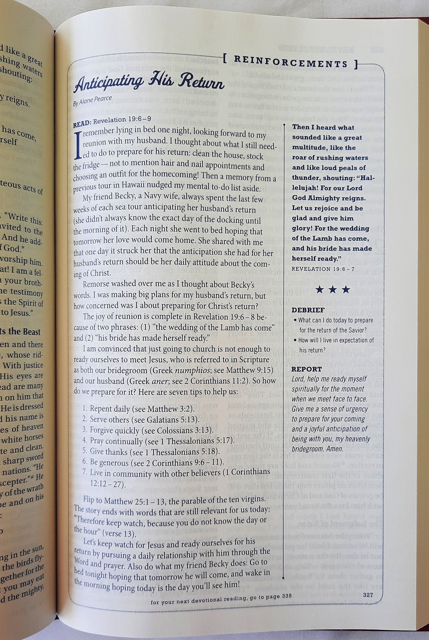 NIV Military Wives' New Testament With Psalms and Proverbs (New, 2012, HC, 525 pages, Zondervan)