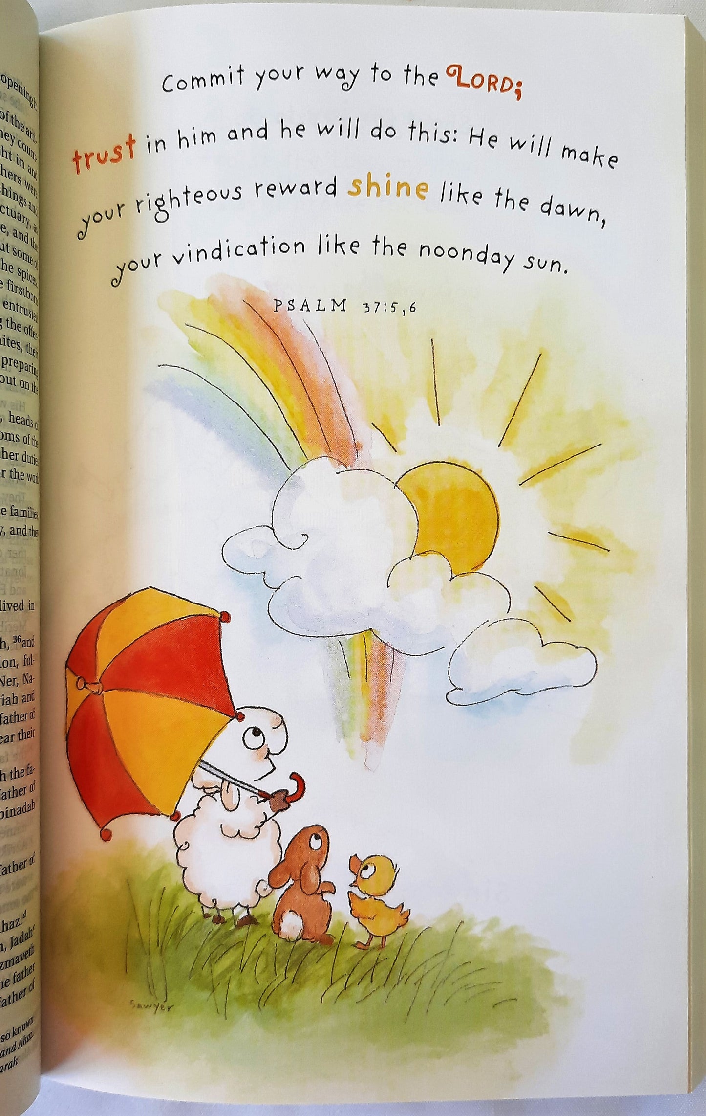 NIV Really Woolly Children's Bible (New, 2015, HC, 1152 pages, DaySpring)