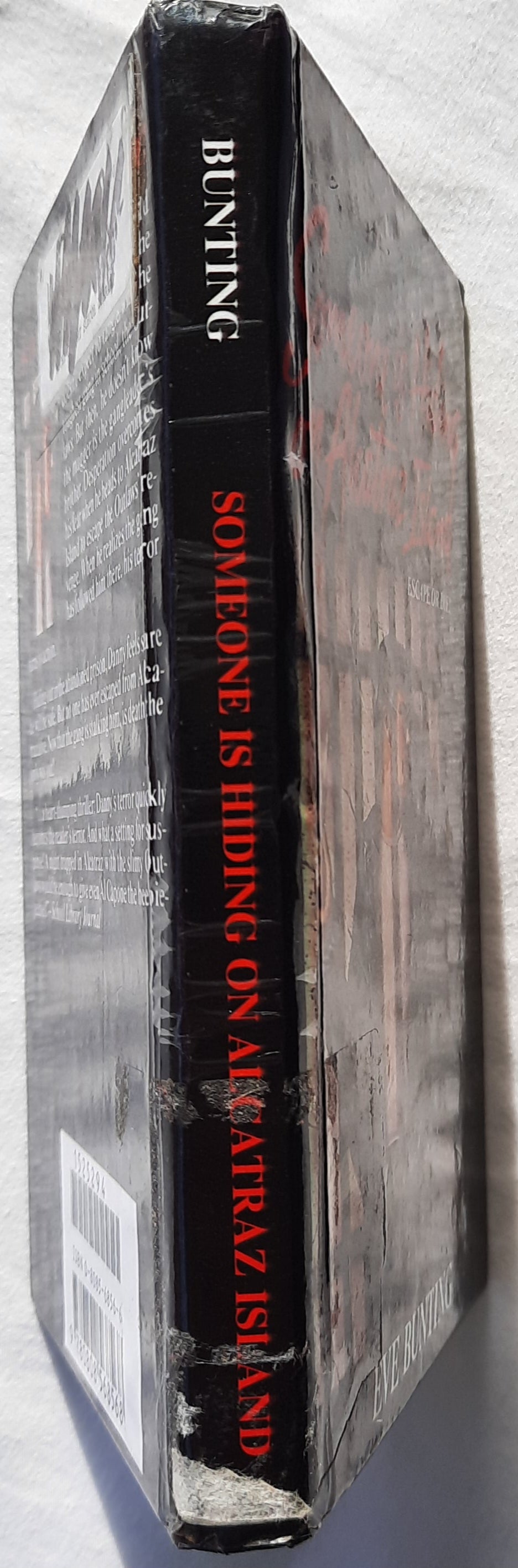 Someone is Hiding on Alcatraz Island by Eve Bunting (Good, 1994, HC, 136 pages, Berkley)