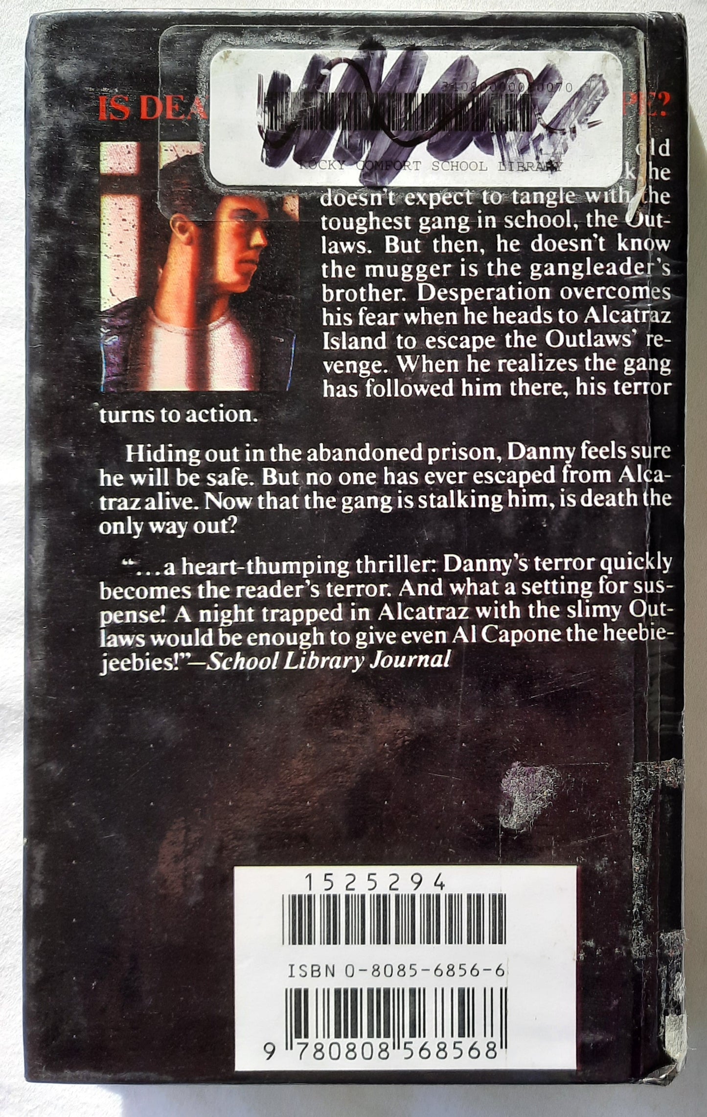 Someone is Hiding on Alcatraz Island by Eve Bunting (Good, 1994, HC, 136 pages, Berkley)