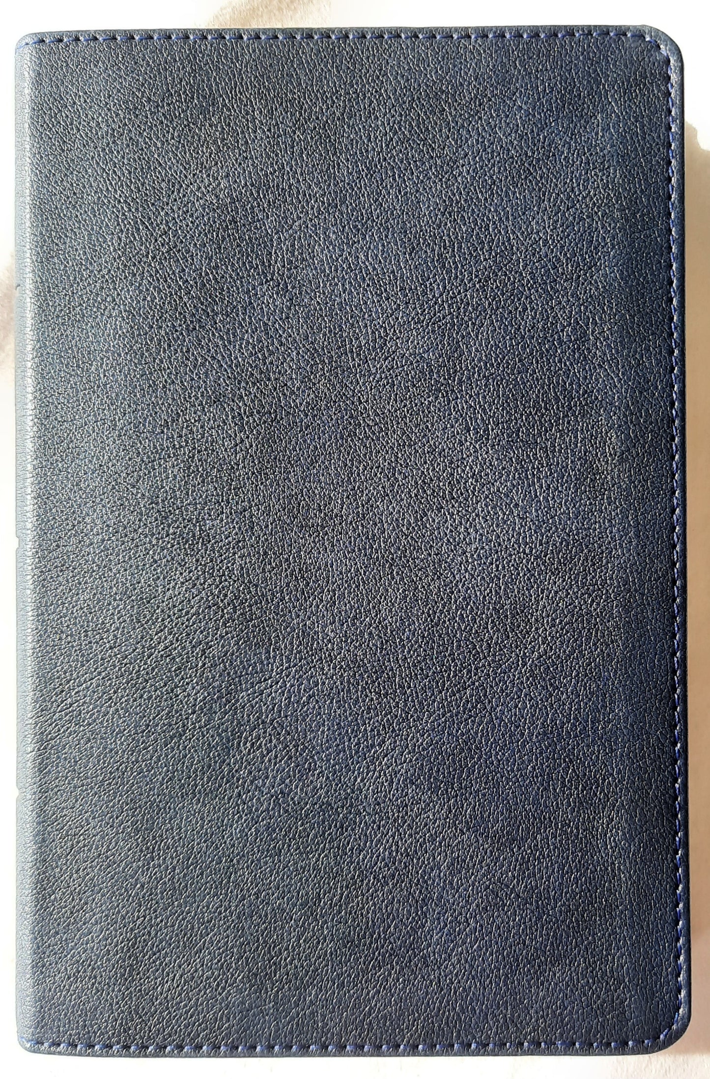 CSB Single Column Compact Bible (New, 2020, Navy Leathertouch, 1920 pages, Holman)