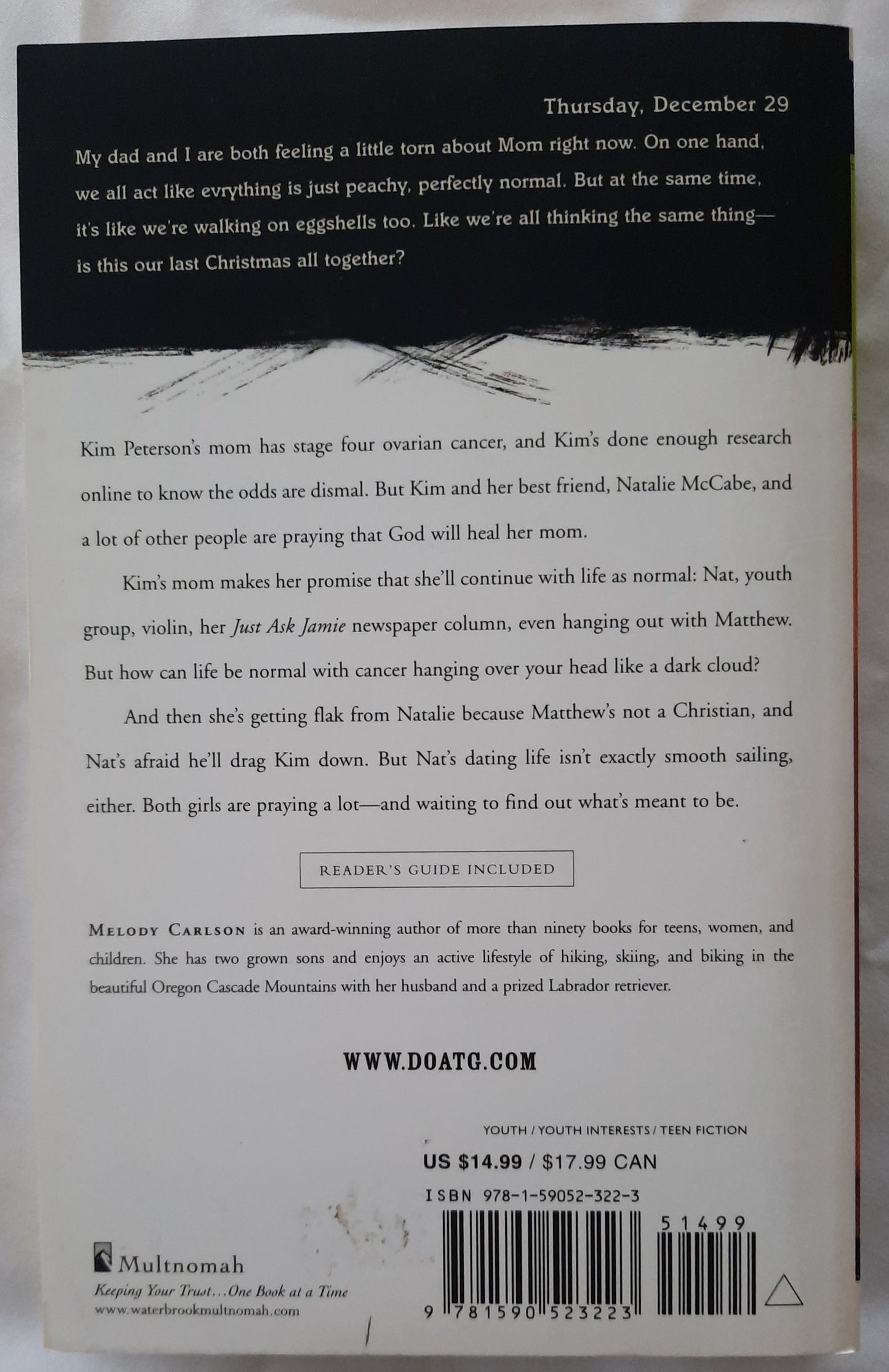 Meant to Be #2 (Kim) by Melody Carlson (Diary of a Teenage Girl, New, Pbk, 2005)