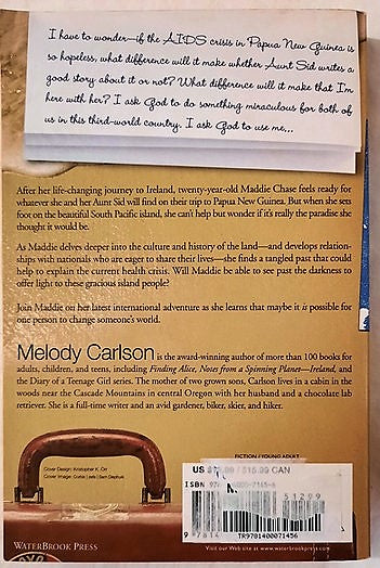 Notes From a Spinning Planet: Papua New Guinea #2 by Melody Carlson (Very good, 2007, Pbk, 231 pages, Waterbrook)