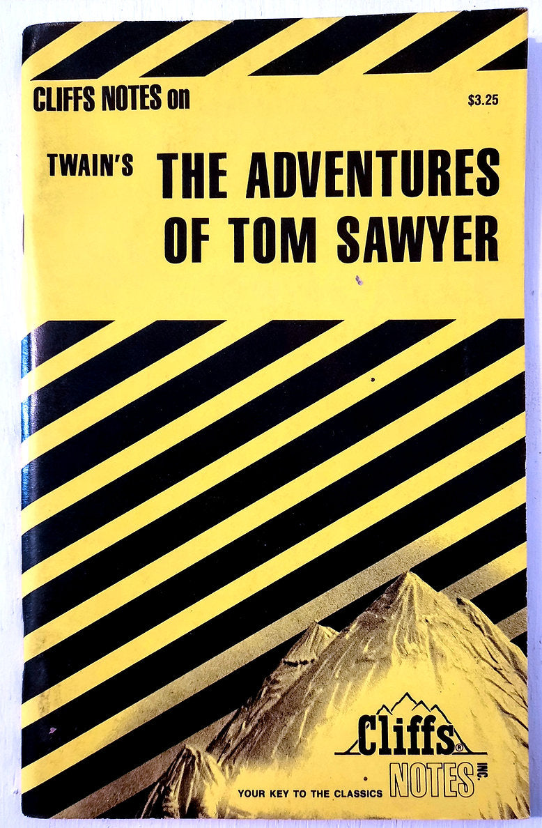 The Adventures of Tom Sawyer by Mark Twain (Good, 1967, Pbk, 88 pages, Cliffs Notes)
