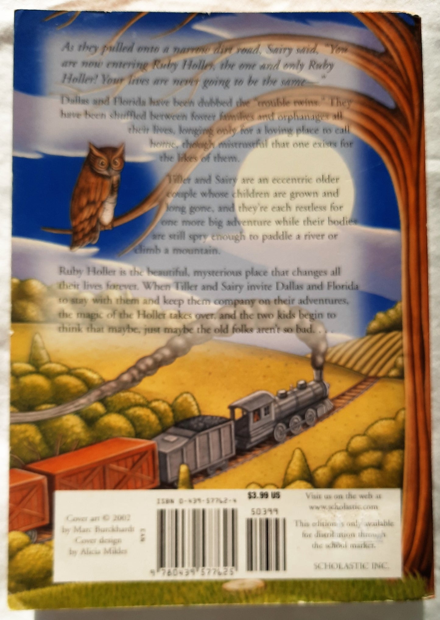 Ruby Holler by Sharon Creech (Good, 2003, PBk, 310 pages, Scholastic)