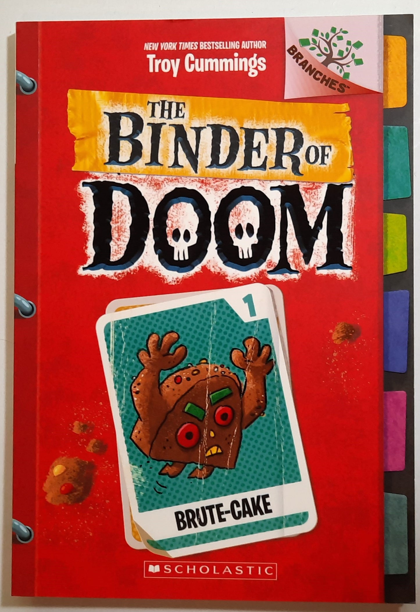 The Binder of Doom: Brute-Cake by Troy Cummings (New, 2019, Pbk, 96 pages, Scholastic)