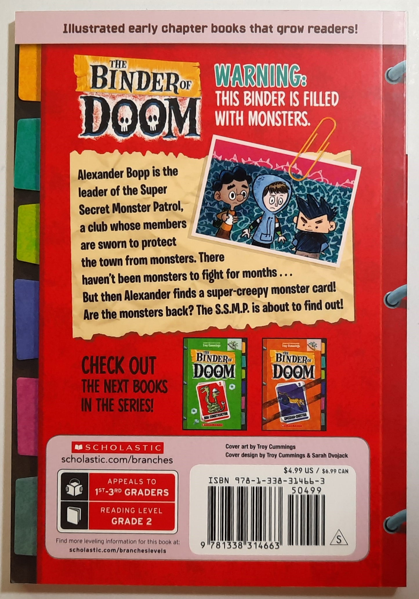 The Binder of Doom: Brute-Cake by Troy Cummings (New, 2019, Pbk, 96 pages, Scholastic)