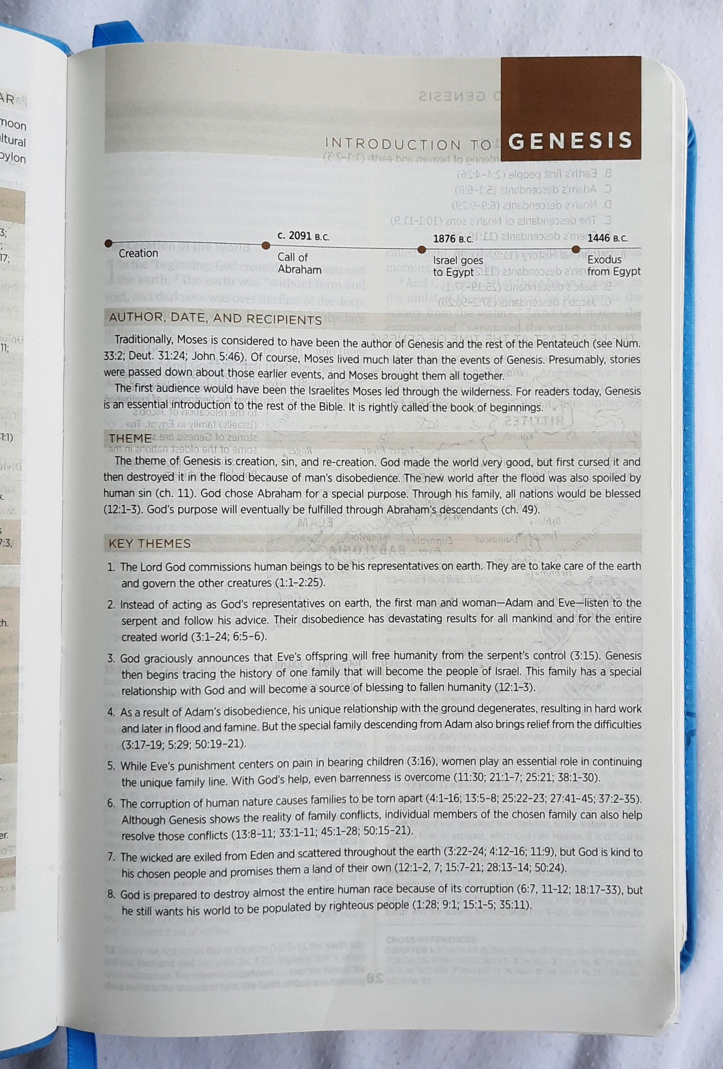 ESV Student Study Bible (Very good, 2011, Sky Blue Trutone Softcover, 1872 pages, Crossway)