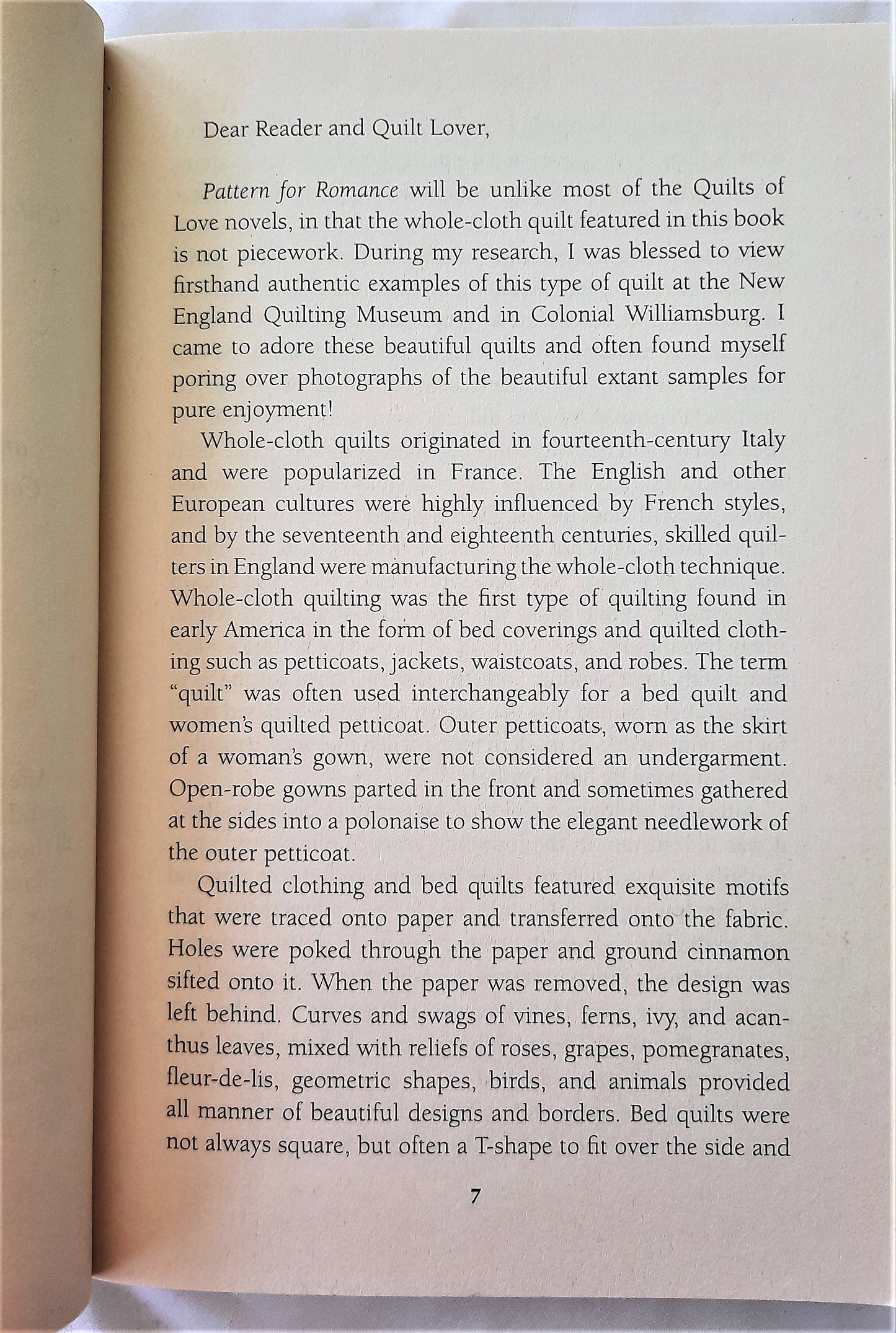 Pattern for Romance by Carla Olson Gade (Quilts of Love, New, 2013, Pbk, 267 pages, Abingdon)