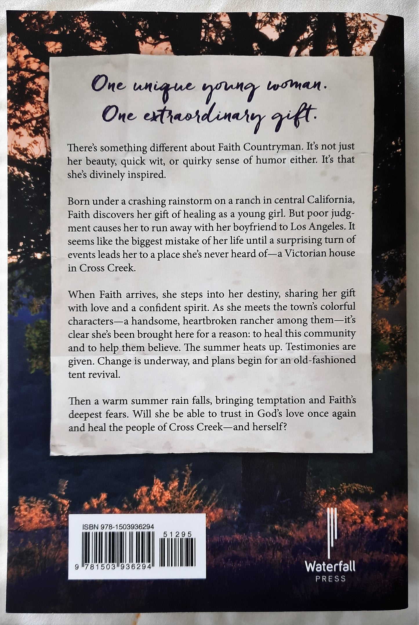 Faith Countryman by Lori Hartman Gervasi (New, 2016, Pbk, 286 pages, Waterfall Press)