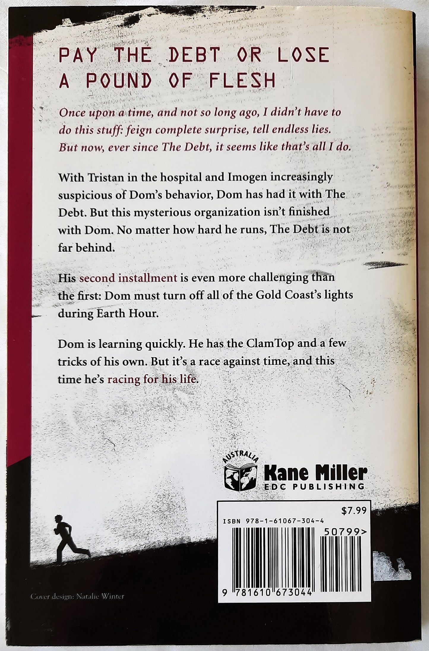 Turn Off the Lights #2 by Phillip Gwynne (The Debt, Very Good, 2014, Pbk, 265 Page, Kane Miller)